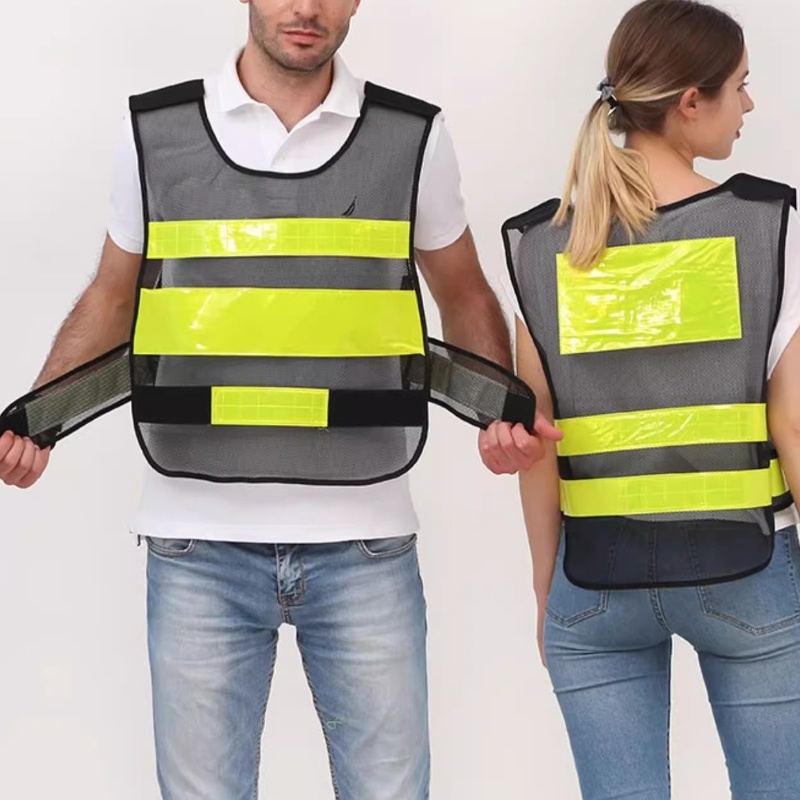 Cycling Commuter Jacket - Night Safety High Visibility Reflective Strip