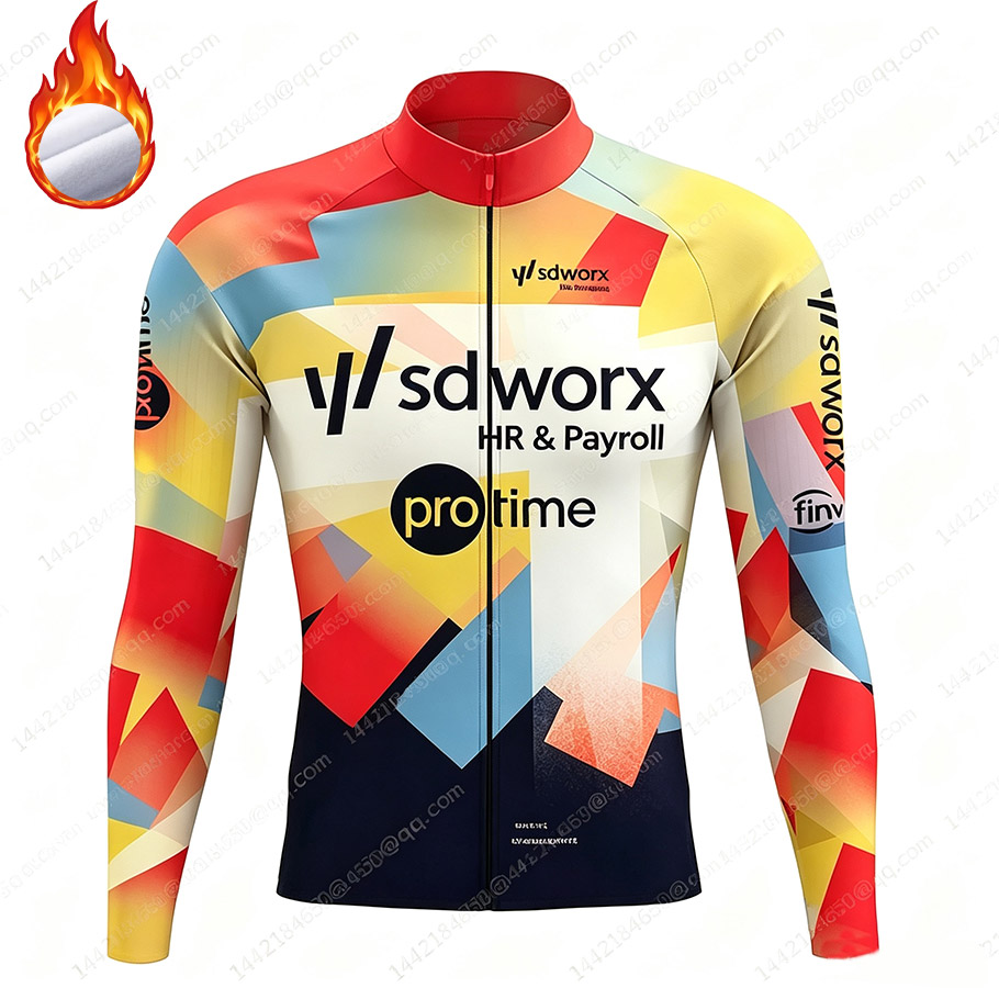 Cycling Commuter Jacket - SD Worx 2026 Team-Thermal Fleece Cycling