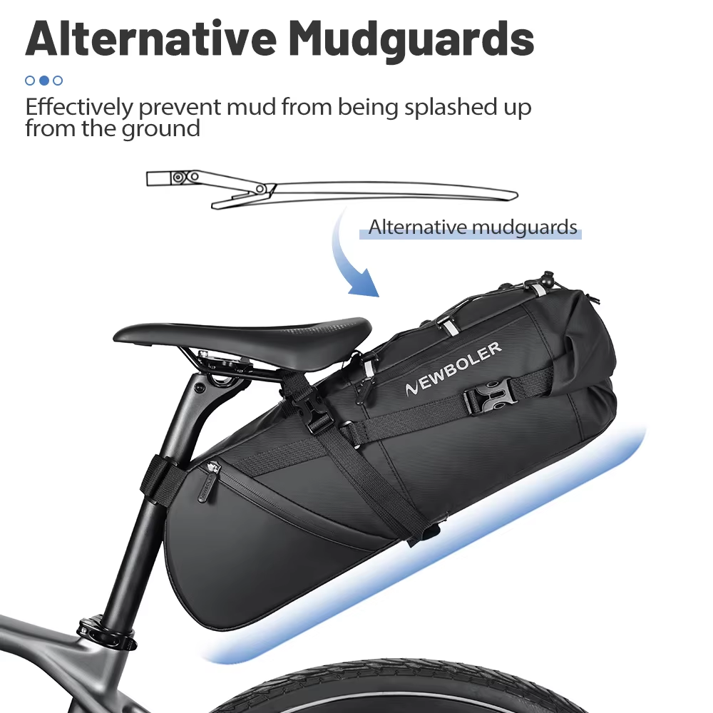 NEWBOLER 18L Bike Saddle Bag W - огляд і ціна Cycling Commuter Backpack Waterproof