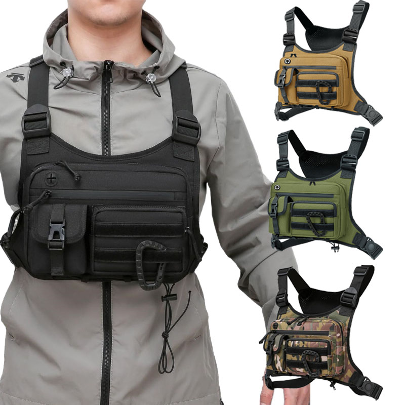 Tactical Chest Bag Men's Vest  - огляд і ціна Cycling Commuter Backpack Waterproof
