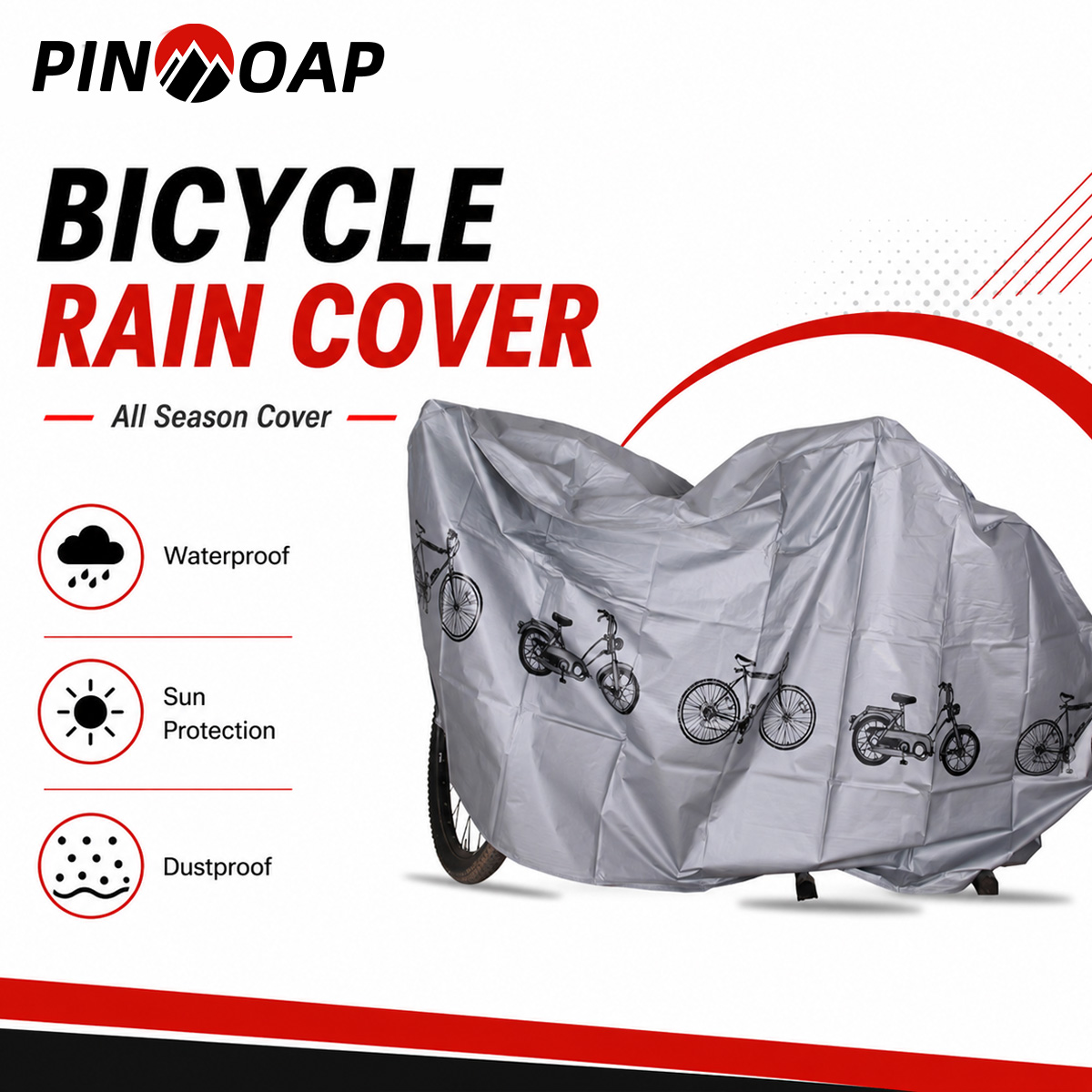 PINMOAP Universal Bicycle Rain - огляд і ціна Cycling Commuter Backpack Waterproof