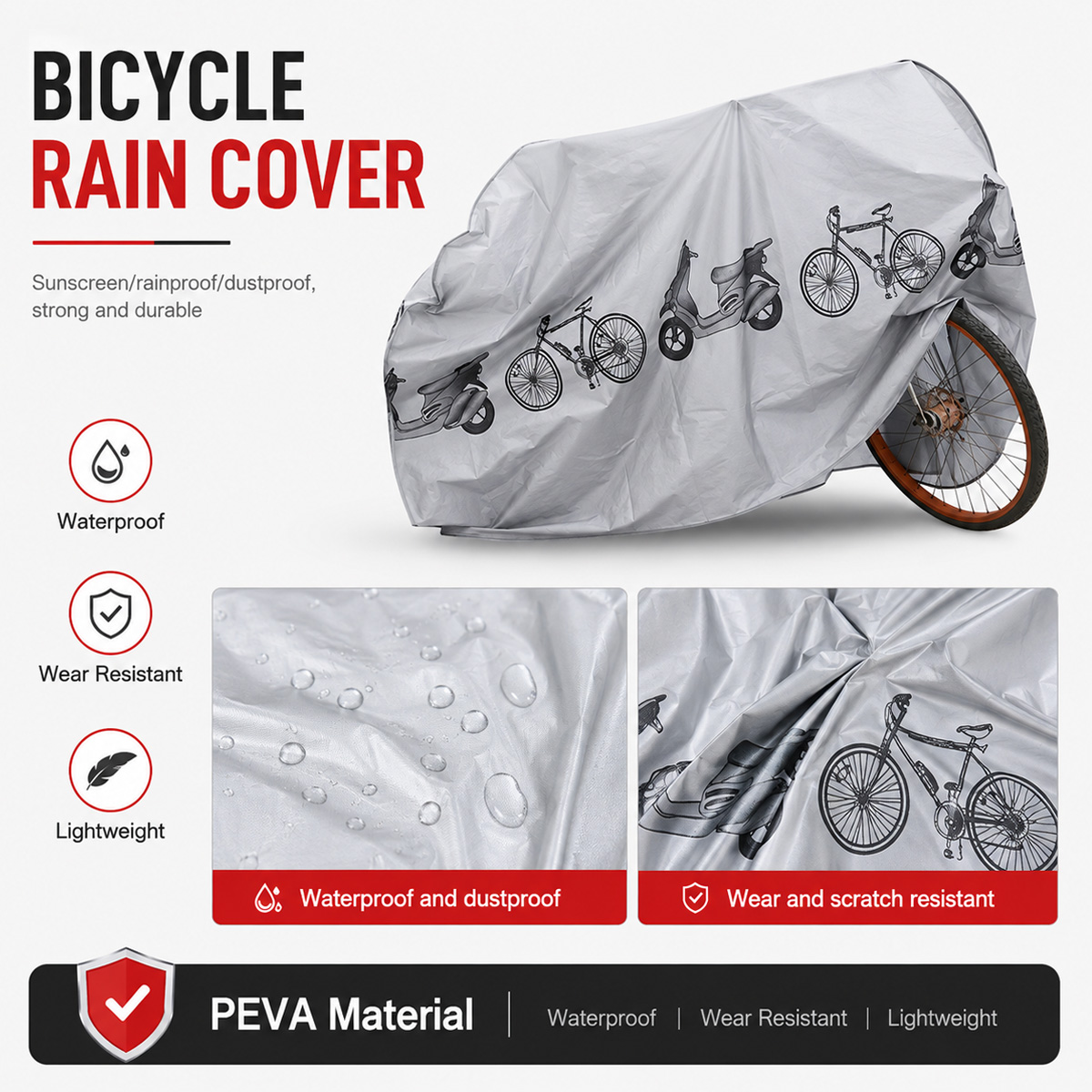 PINMOAP Universal Bicycle Rain - огляд і ціна Cycling Commuter Backpack Waterproof