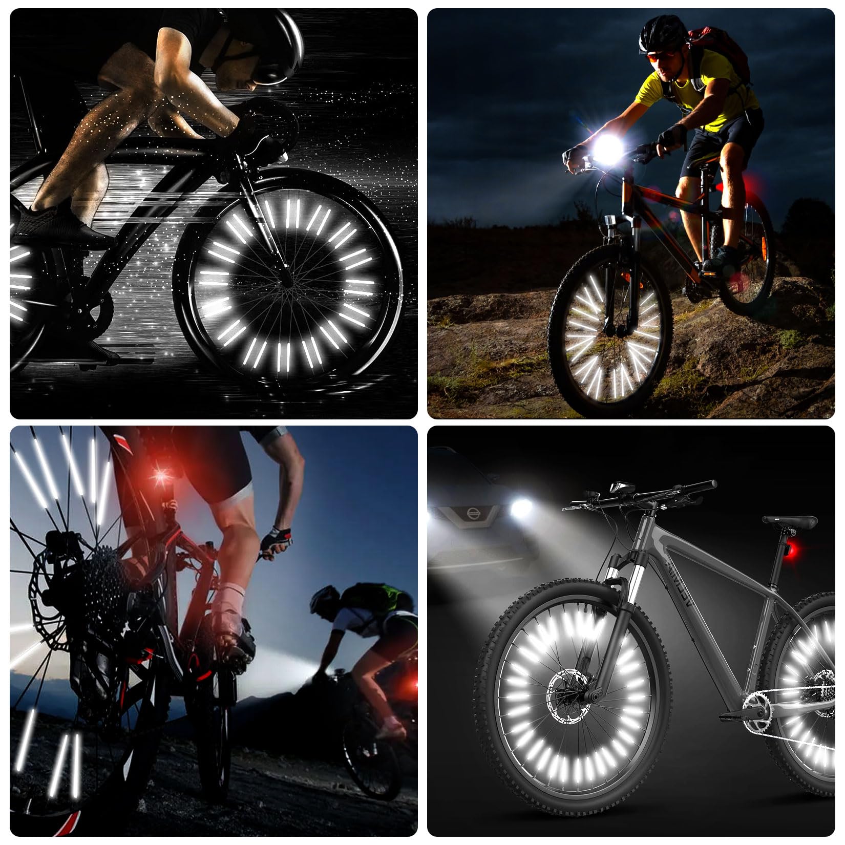 Bike Spoke Reflectors Set - 36 - огляд і ціна Spoke Reflector Set
