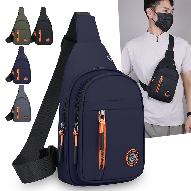 Chest Bag Men Front Crossbody  - огляд і ціна Cycling Commuter Backpack Waterproof