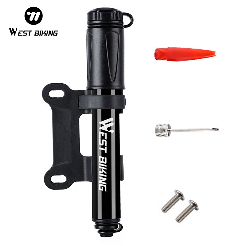 WEST BIKING Mini Bike Pump 100 - огляд і ціна Bike Pump Frame Mount