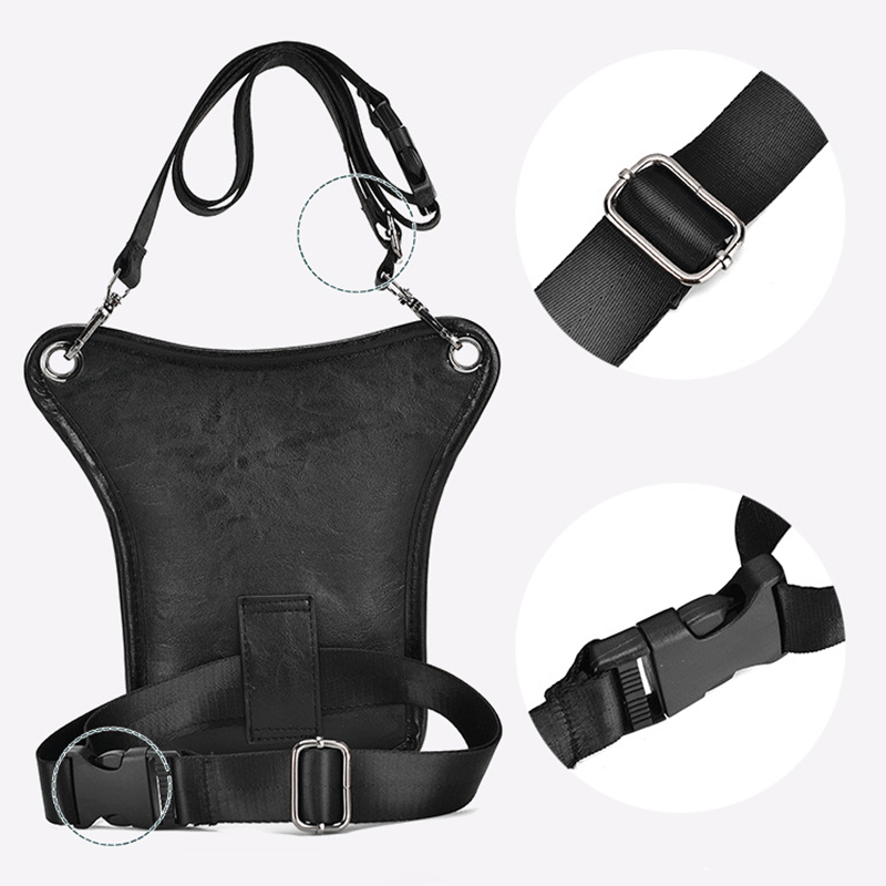 Vintage Pu Leather Waist Pack  - огляд і ціна Cycling Commute Bag