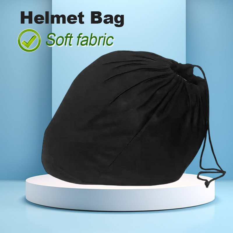 Soft Helmet Bag Plush Drawstri - огляд і ціна Cycling Commute Bag