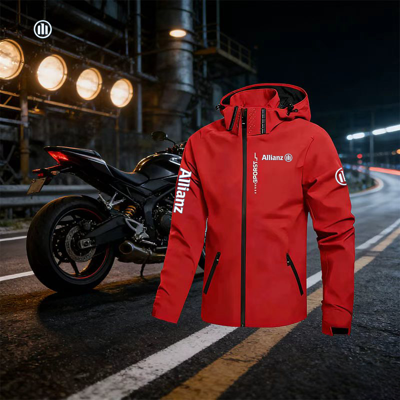 2026 Allianz Logo Men's Outdoo - огляд і ціна Cycling Commuter Jacket