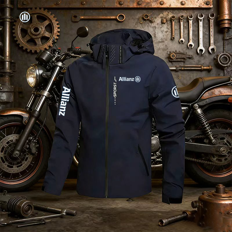 2026 Allianz Logo Men's Outdoo - огляд і ціна Cycling Commuter Jacket